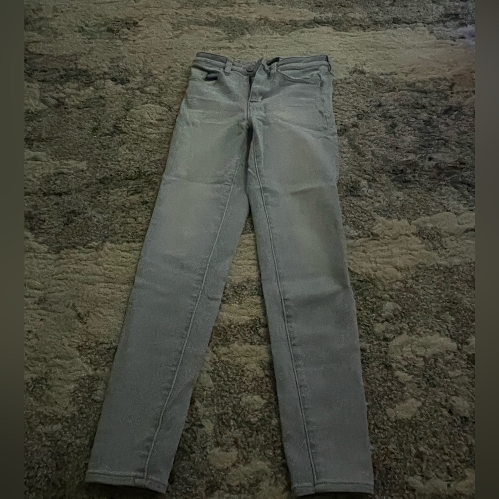 American Eagle Blue Skinny Jeans